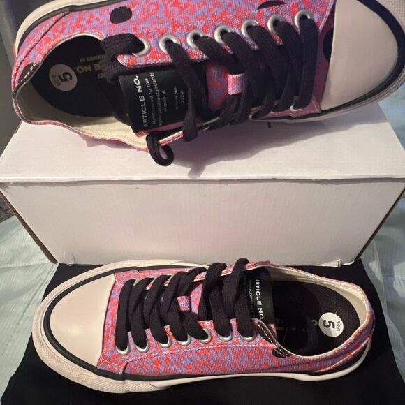 Men’s Article No / Number Pink Noise Low Tops sz5 w/dust bag - Picture 5 of 8